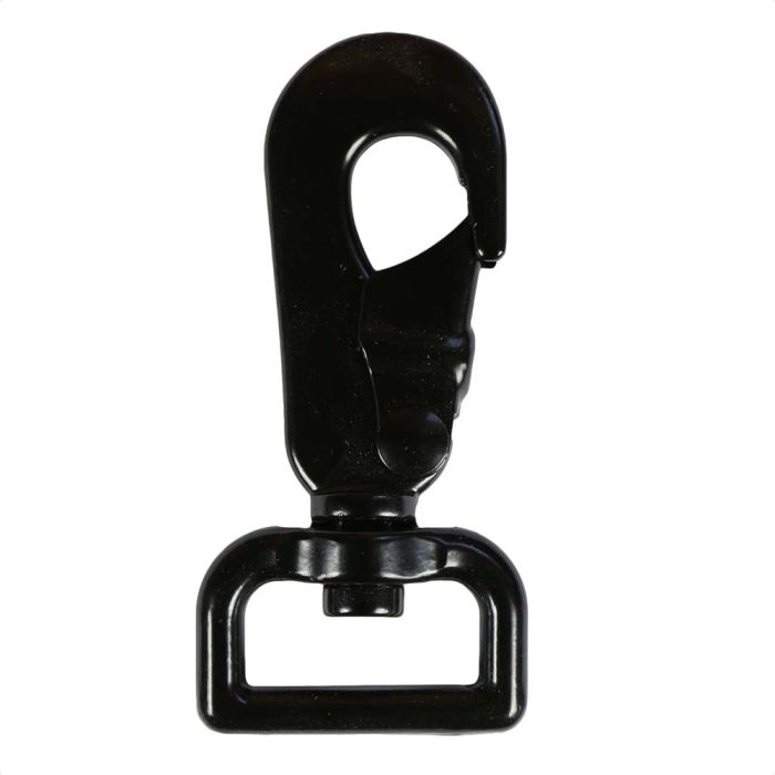 1 Inch Black Plated Metal Beefy Bolt Snap