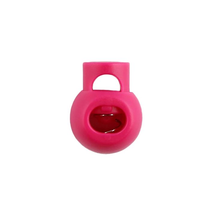 Fuchsia Ball Style Cord Plastic Lock
