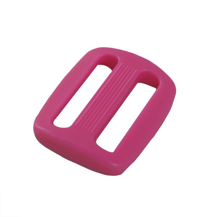 1 Inch Plastic 3-Bar Slide Pink