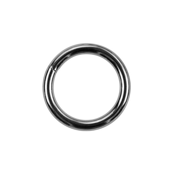1 Inch Nickel Plated Metal O-Rings, 25 Pack
