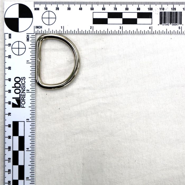 1 1/2 Inch Clearance Metal D-Ring Heavywire