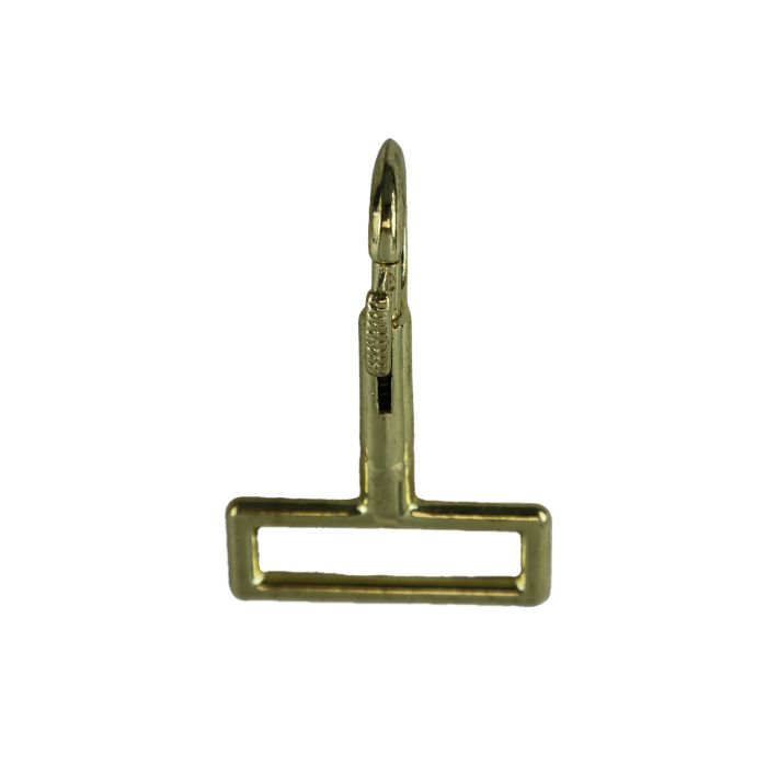 2 Inch Clearance Brass Plated Fixed Bolt Snap 