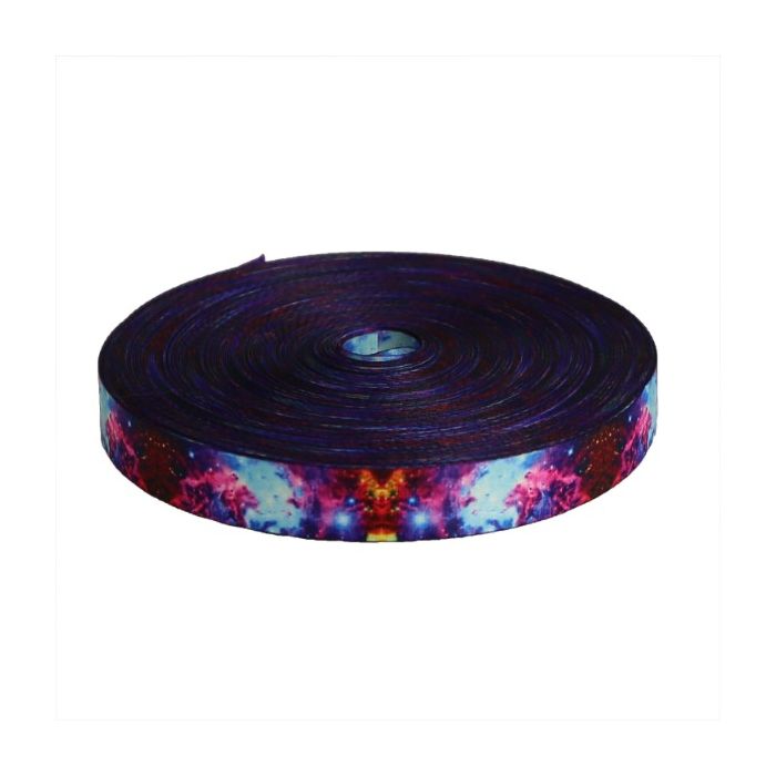 3/4 Inch Polyester Satin Universe
