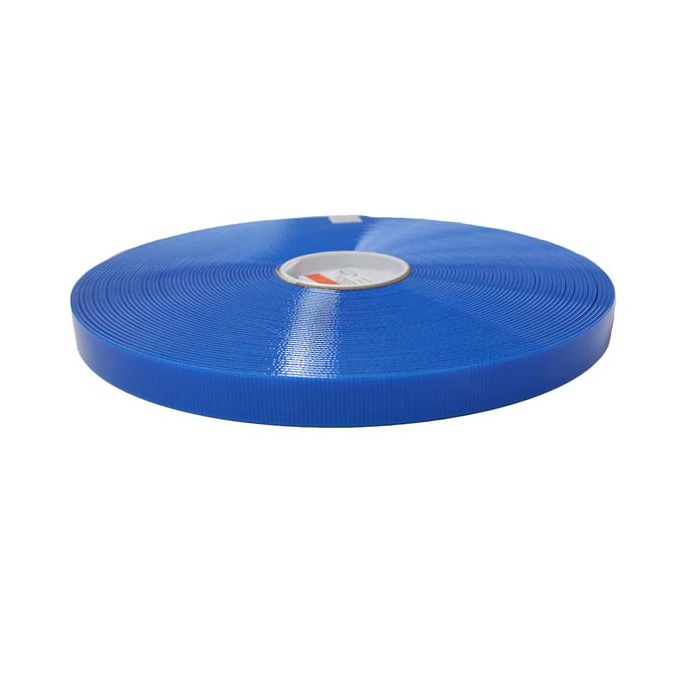 100 Foot Roll of 1 Inch Biothane Pacific Blue Translucent