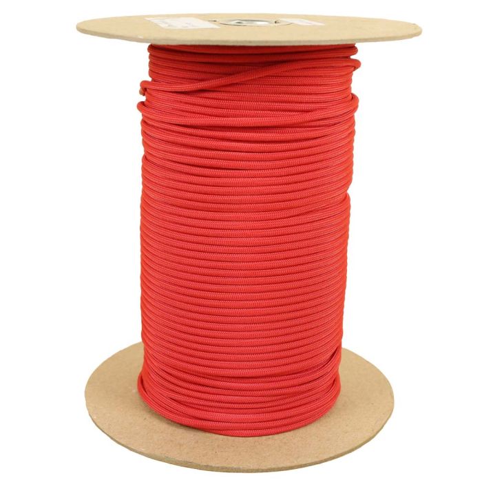 1/8 Inch Parachute Cord - Red - Strapworks