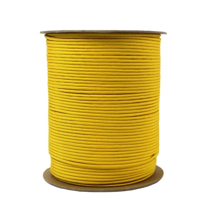 1/8 Inch Parachute Cord - Yellow