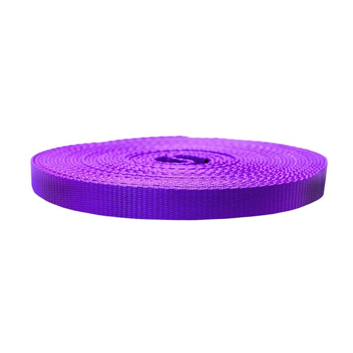 3/4 Inch Flat Nylon Purple