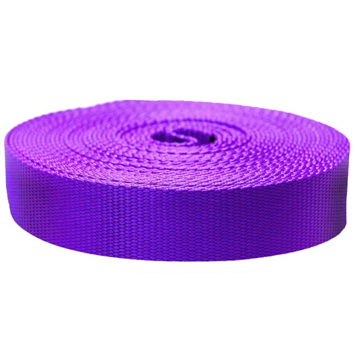 1-1/2 Inch Flat Nylon Purple