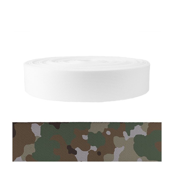 2 Inch Mil-Spec 17337 Polyester Camouflage Quadra