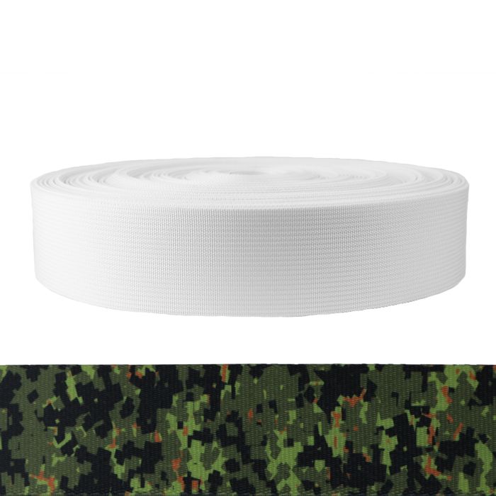 2 Inch Mil-Spec 17337 Polyester Camouflage Digital Jungle