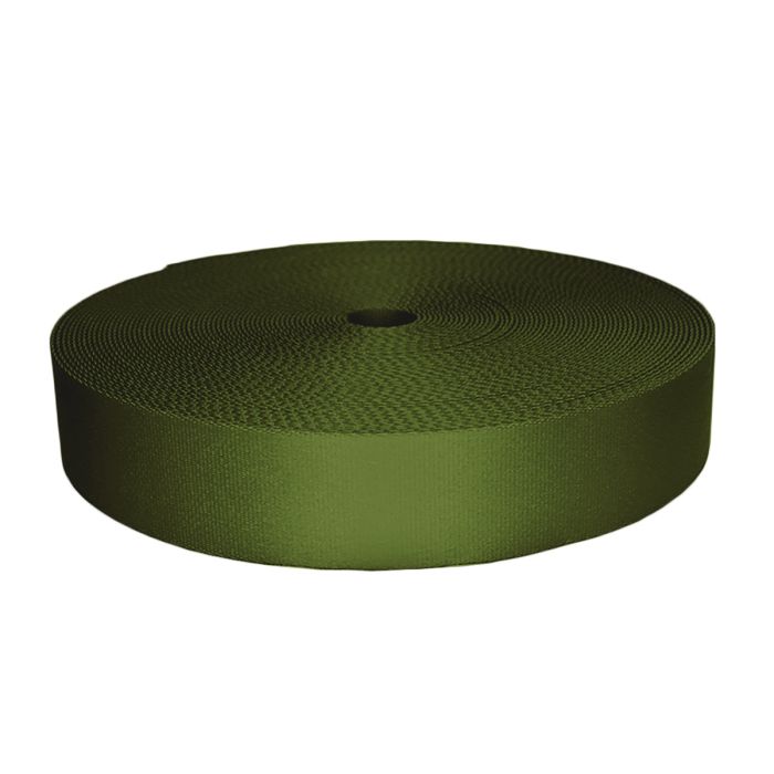 2 Inch Picture Quality Polyester Webbing Olive Drab