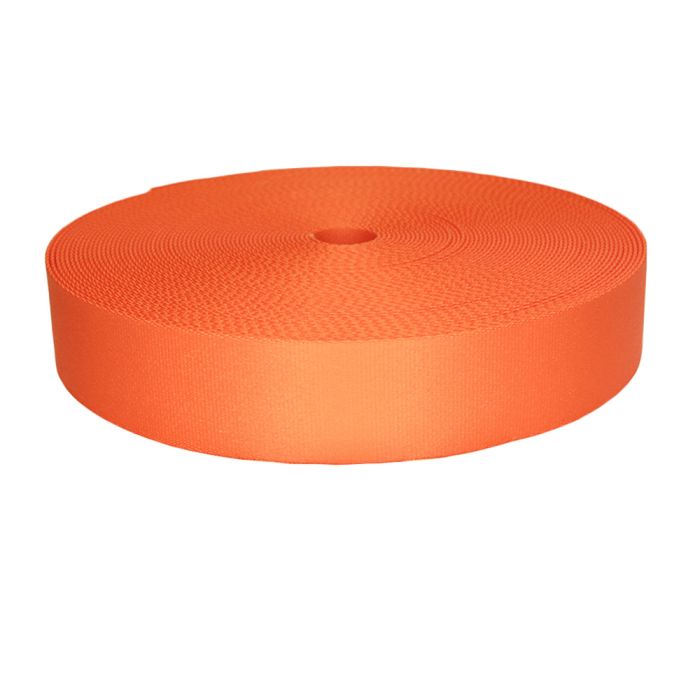2 Inch Picture Quality Polyester Webbing Orange