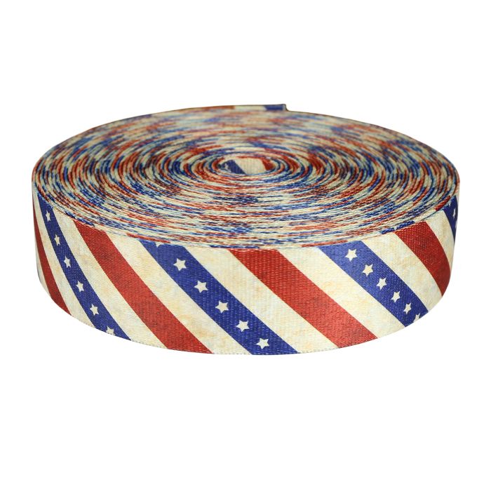 2 Inch Picture Quality Polyester Webbing Patriot
