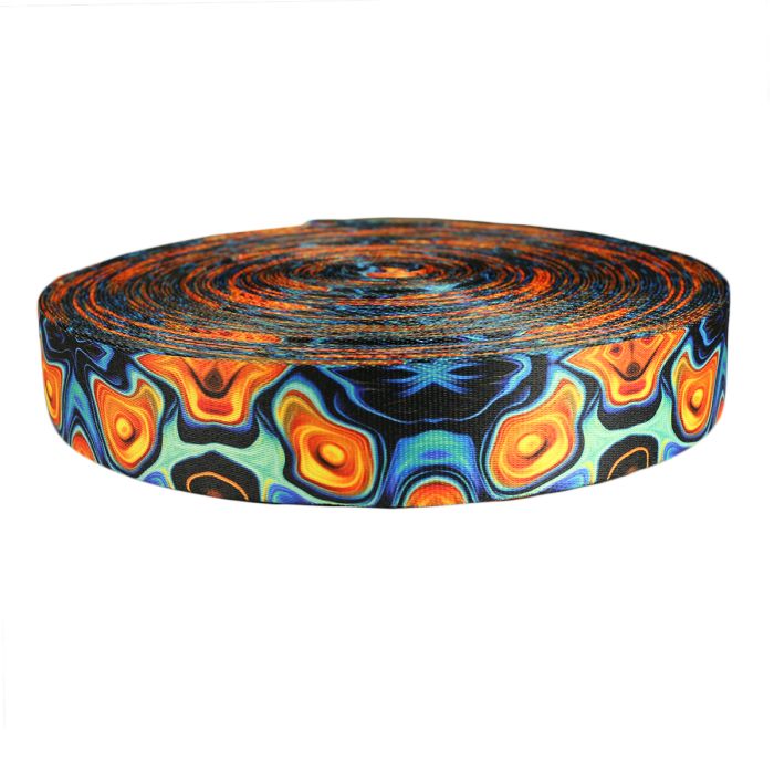 2 Inch Picture Quality Polyester Webbing Psychic Whorl