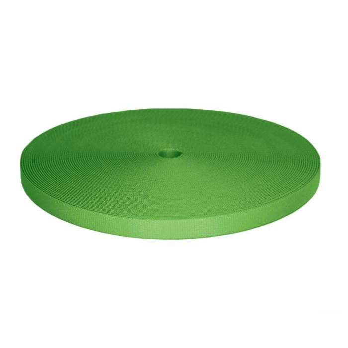 1/2 Inch Picture Quality Polyester Webbing Lime Green