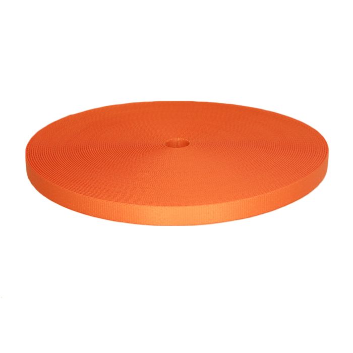 1/2 Inch Picture Quality Polyester Webbing Orange
