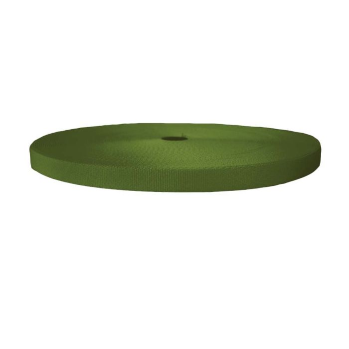 3/4 Inch Picture Quality Polyester Webbing Olive Drab