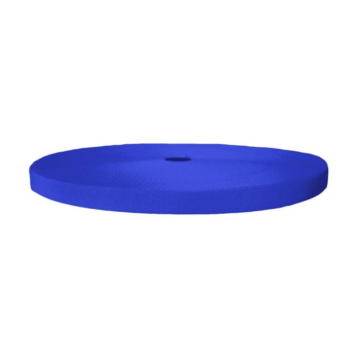 3/4 Inch Picture Quality Polyester Webbing Royal Blue