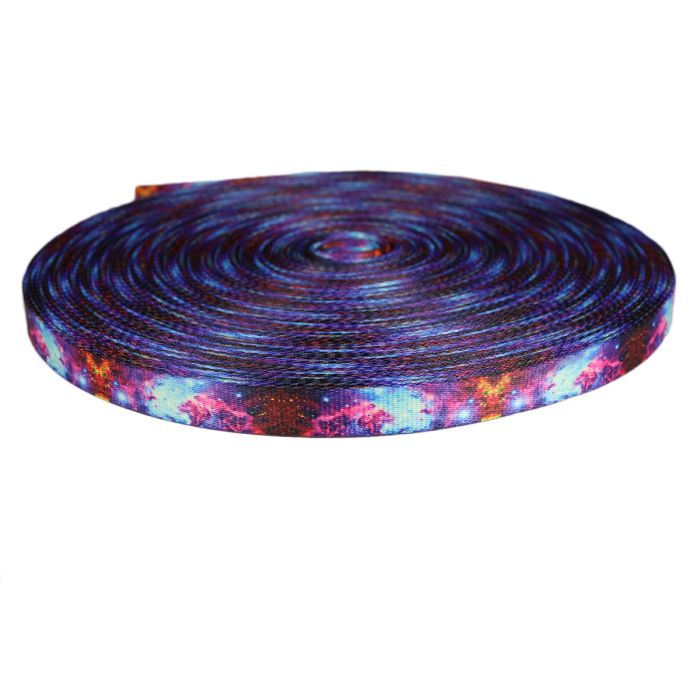 3/4 Inch Picture Quality Polyester Webbing Universe
