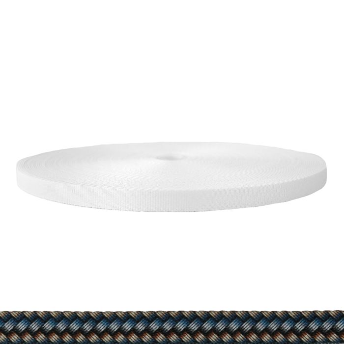 5/8 Inch Picture Quality Polyester Webbing Metal Weave