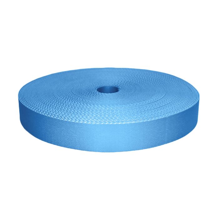 1-1/2 Inch Picture Quality Polyester Webbing Blue