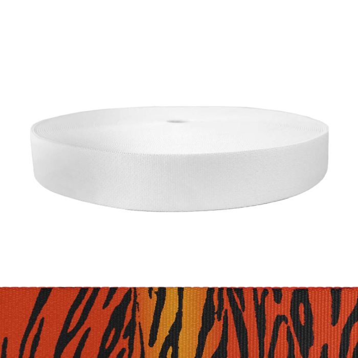 1-1/2 Inch Picture Quality Polyester Webbing Tiger