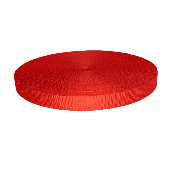 1 Inch Utility Polyester Webbing Red