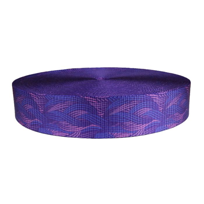 2 Inch Utility Polyester Webbing Endless Waves