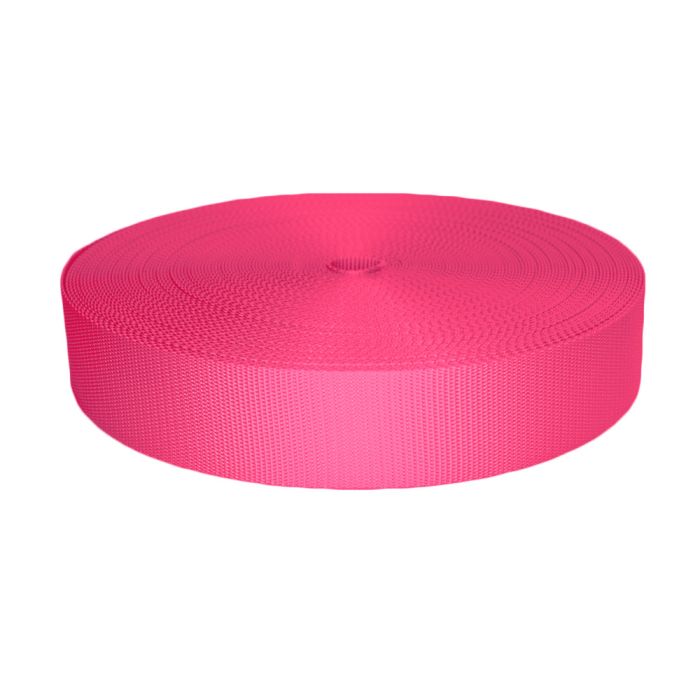 2 Inch Utility Polyester Webbing Pink