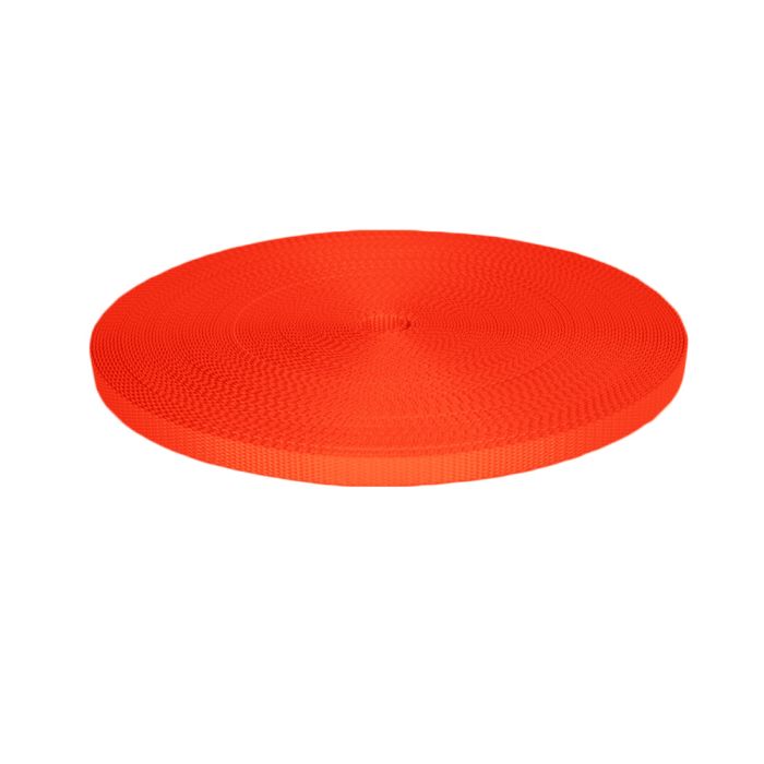 1/2 Inch Utility Polyester Webbing Orange