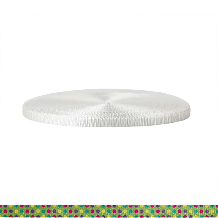 3/8 Inch Utility Polyester Webbing Candy Dots