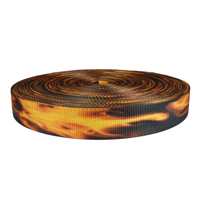 1-1/2 Inch Utility Polyester Webbing Fire
