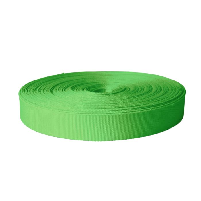 1 Inch Polyester Ribbon Lime Green