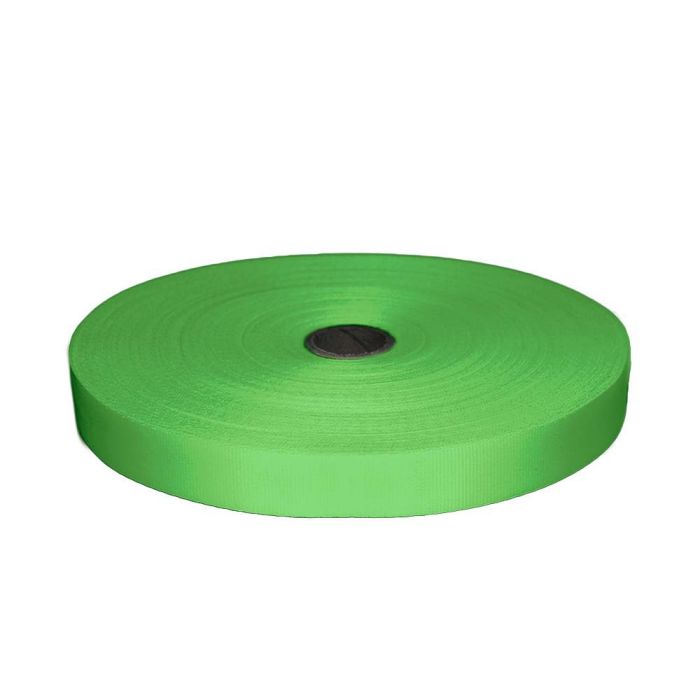 1 Inch Polyester Satin Lime Green