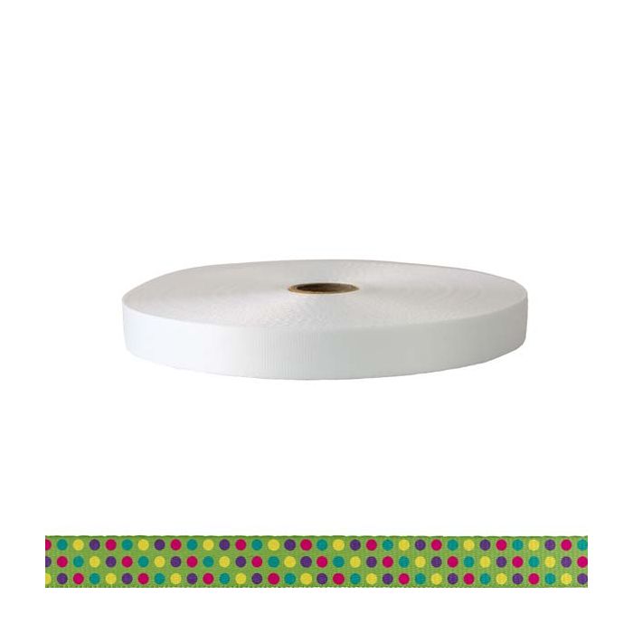 3/4 Inch Polyester Satin Candy Dots