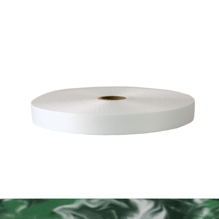 3/4 Inch Polyester Satin Green Smoke