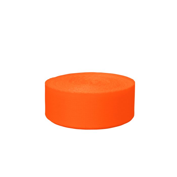 3/4 Inch Polyester Satin Orange