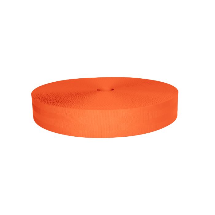 1-1/2 Inch Seatbelt Polyester Orange