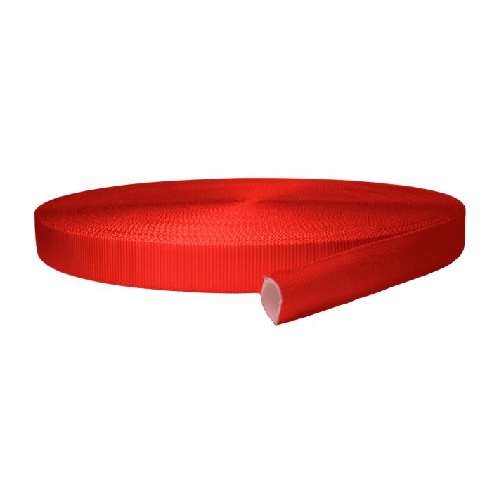 1 Inch Tubular Polyester Red