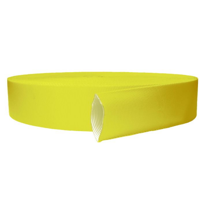 2 Inch Tubular Polyester Yellow