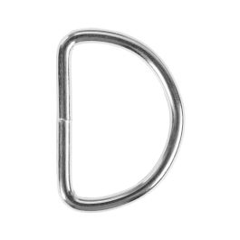 Generic Metal Annular Ring Buckle 2.5 Inside Dia Loop Ring for Strap Keeper Pack of 4