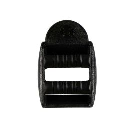 Roller design 25/38 Size : Color 4 38mm 50mm Width 4Pcs Super Plastic Cam Fixed Buckle Parts Black Toggle Clip DIY Bag Strap Webbing Buckle No need to sew 