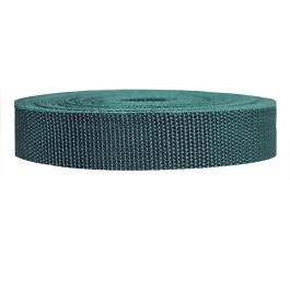 Strapworks Heavyweight Polypropylene Webbing Kelly Green Heavy Duty Poly Strapping for Outdoor DIY Gear Repair 1 Inch x 10 Yards