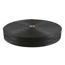 2 Inch Seatbelt Polyester Black