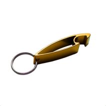 Tangerine Shark Bottle Opener