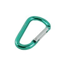Teal Mini Carabiner