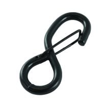 Vinyl Coated Safety S-Hook Black Gate