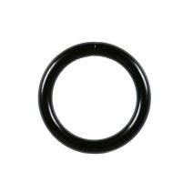 1 Inch Black Plated Metal O-Ring