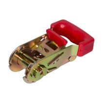 1 Inch Red Padded Ratchet Buckle