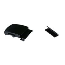 1 1/2 Inch Slide Lock Black Plated Metal Military Buckle